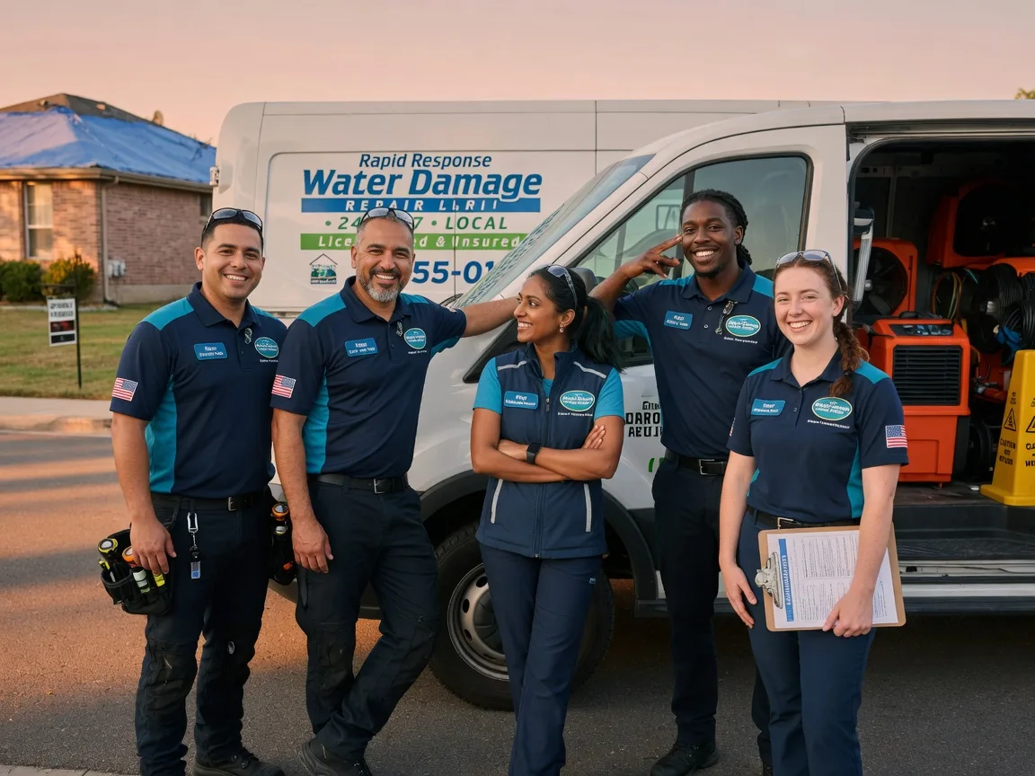 Water Damage Restoration company in Hinton, OK